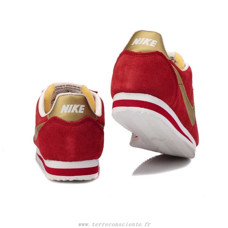 nike rouge et or